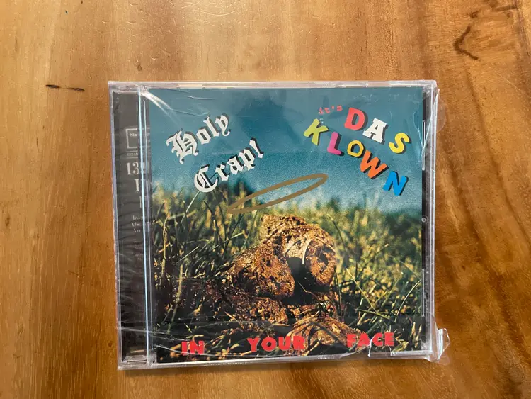 Das Klown Holy Crap! In Your Face CD Punk Hardcore Sealed