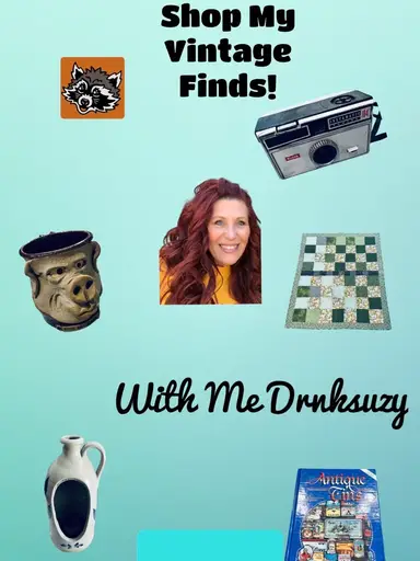 🍹🍹🍹Shop My Vintage Finds With  Drnksuzy!