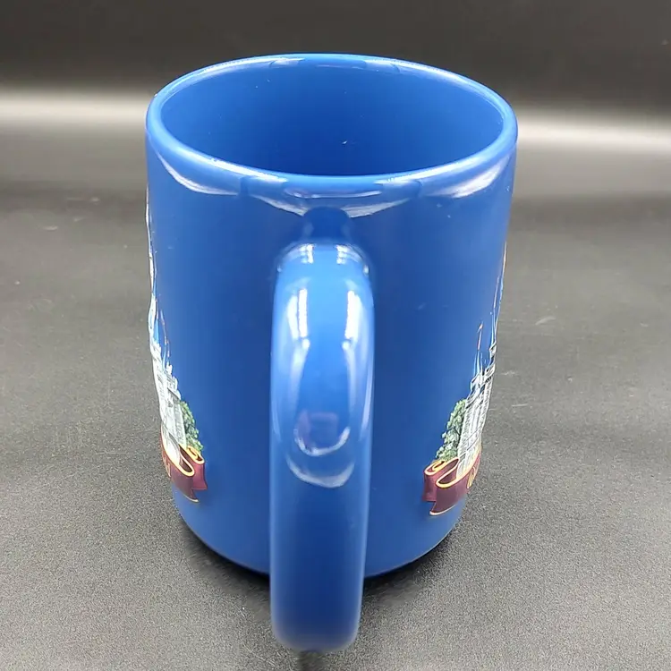 Vtg 3D Walt Disney World Cinderella's Castle Coffee Mug