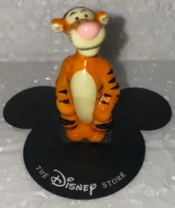 Sale 25% Off Vintage Bone China Disney Store 2" Tigger Figurine (was $15)