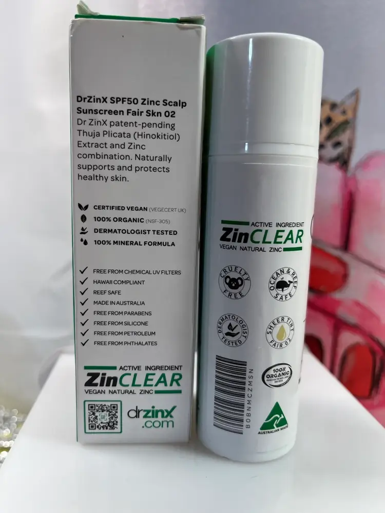 Dr Zinx - SPF 50 Zinc UVA UVB UVC Broad Spectrum