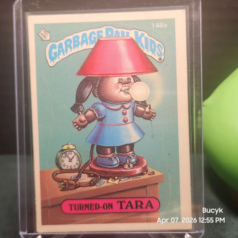 1986 Garbage Pail Kids - Turned-On TARA #148a