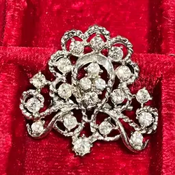 Vintage Rhinestone Brooch