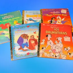 34. Set a five Disney Little golden books.