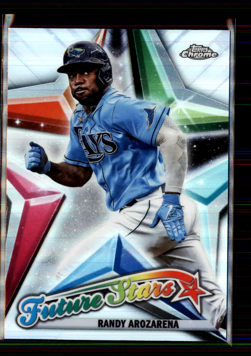 Randy Arozarena 2022 Topps Chrome Future Stars #FS-6 - Tampa Bay Rays - (147-207)