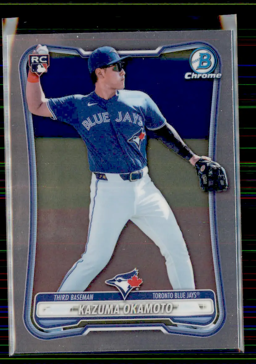 Kazuma Okamoto 2026 Bowman Chrome #94 - Toronto Blue Jays - (130-16)