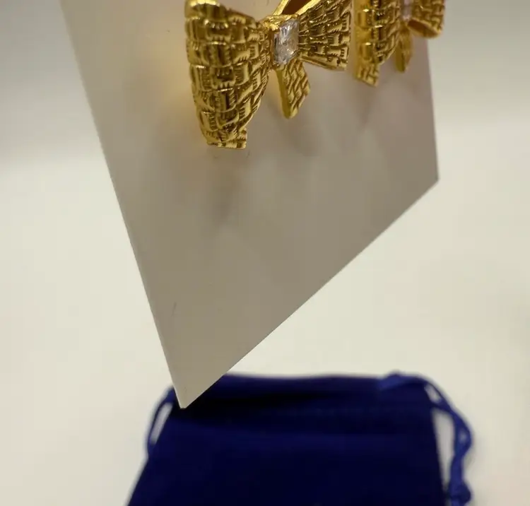 Kate Spade Bow Earrings Accents