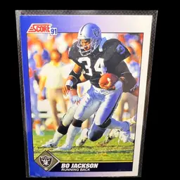 1991 Score Football
Bo Jackson
Las Vegas Raiders