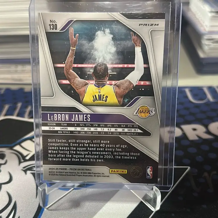 LeBron James 2024 Prizm Pulsar Los Angeles Lakers