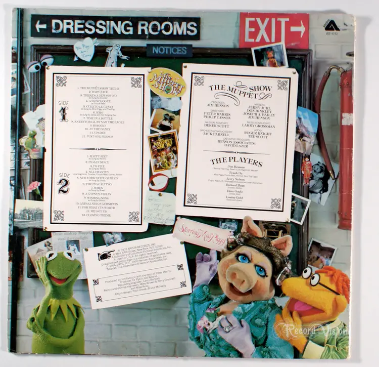 Muppets - The Muppet Show 2 (1978) Vinyl LP • TV Soundtrack, Kermit, Miss Piggy