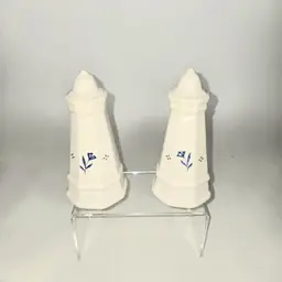 #101 Pfaltzgraff Salt & Pepper Shakers "Perennials Cottage Coll'n"