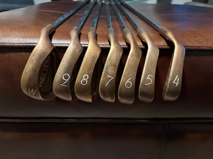 Ping Eye 2 + Iron Set 4-PW Beryllium Copper Right Handed EXCELLENT