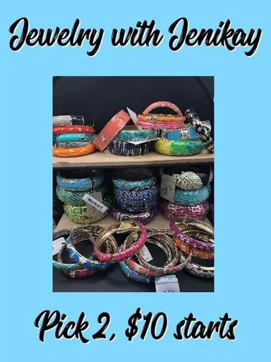Jewelry Pop up With Jenikay, 2/$10 Starts￼