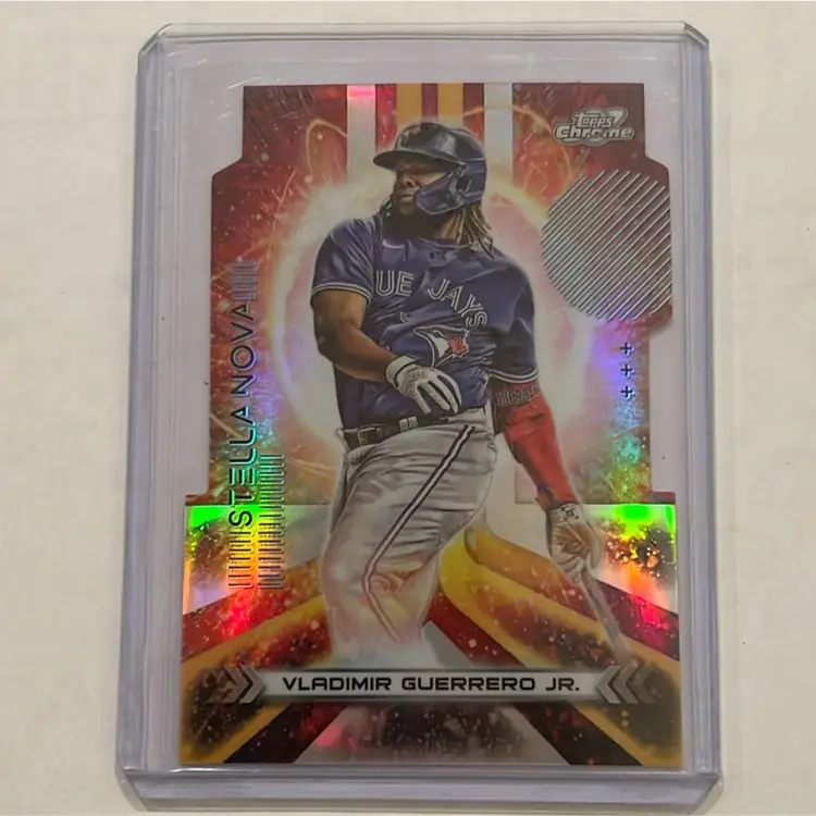 2023 Topps Chrome Cosmic Vlad Guerrero Jr Stella Nova