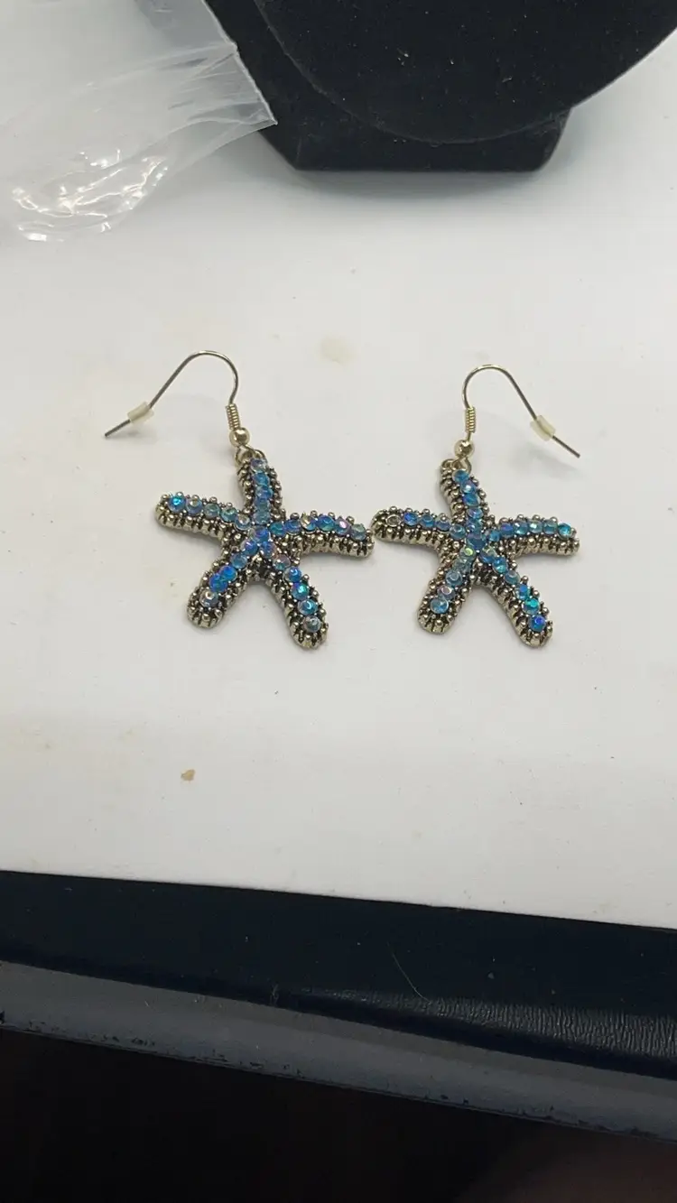 Starfish/Sea Star Wire Earrings