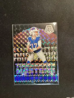 2024 Josh Allen Mosaic Silver Touchdown Masters PRIZM
