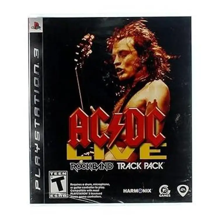 AC/DC Live: Rock Band Track Pack - Playstation 3 PS3 DISC ONLY
