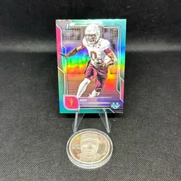 2025 Bowman U Chrome Jordyn Tyson Aqua Refractor /325