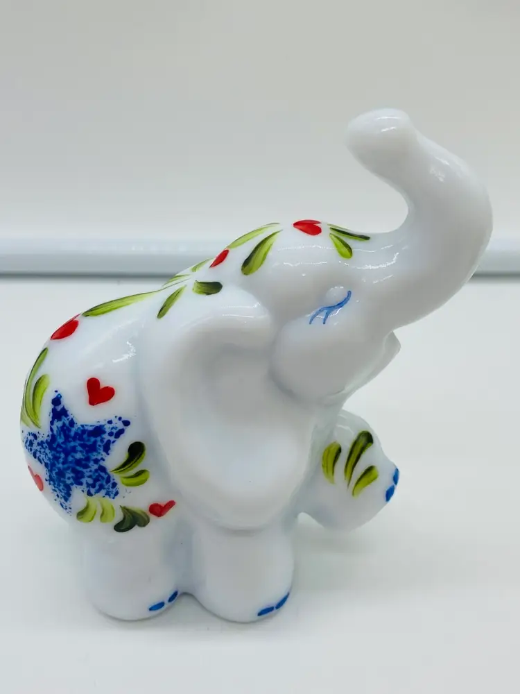 Fenton Holiday Parade 4th of July Patriotic Elephant and Bluebird