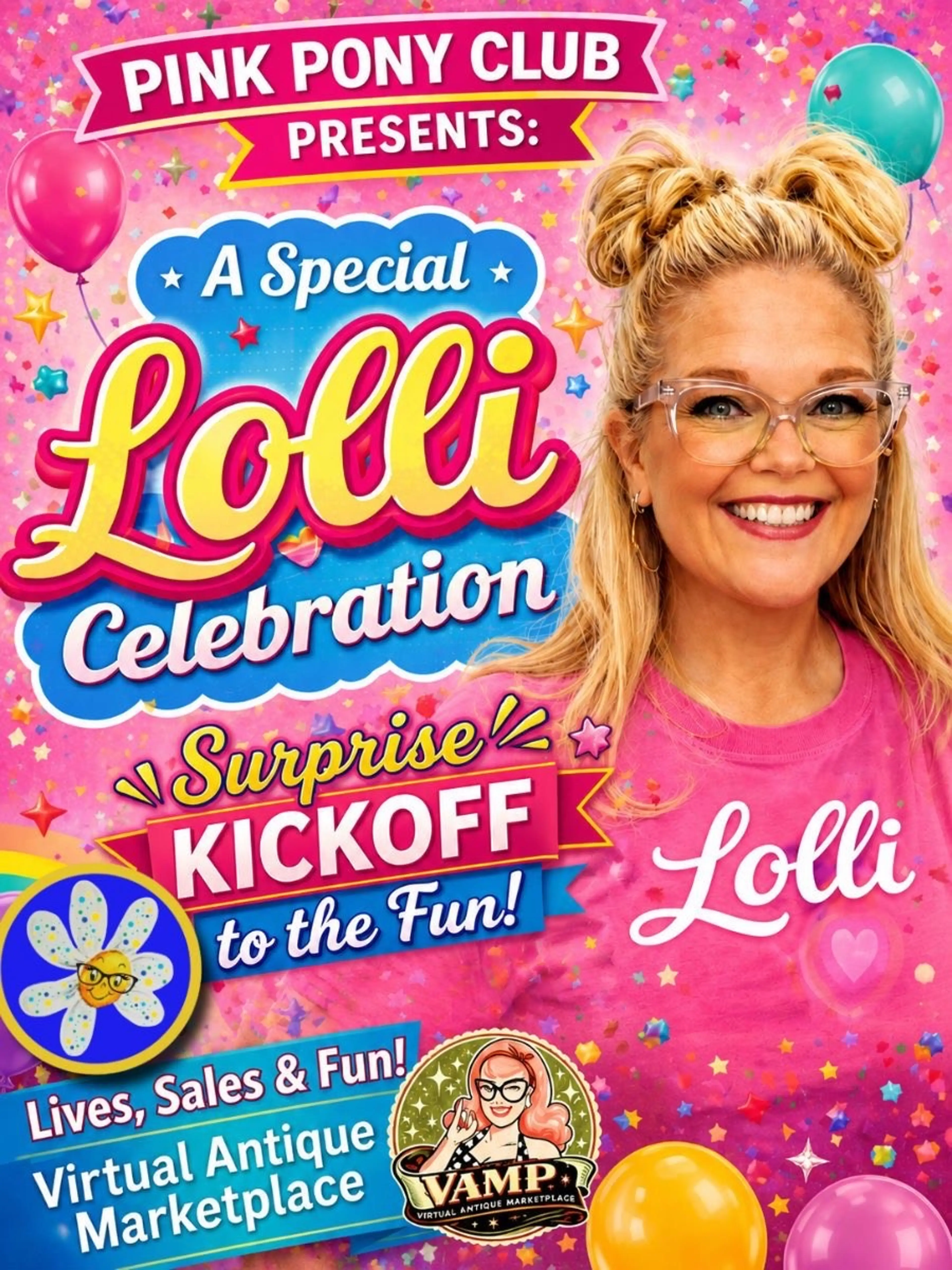 Surprise!!! Celebrate Good Times! 