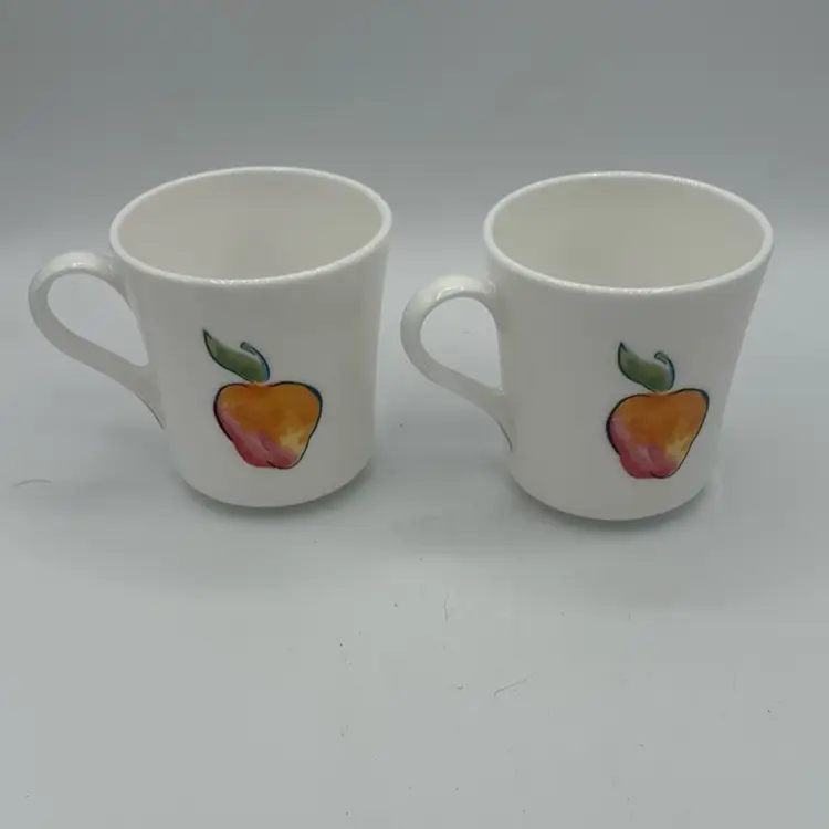 Corelle Fruit Basket Mugs X 2
