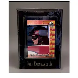 Dale Earnhardt Jr Wall Plaque Press Pass Stealth 2001