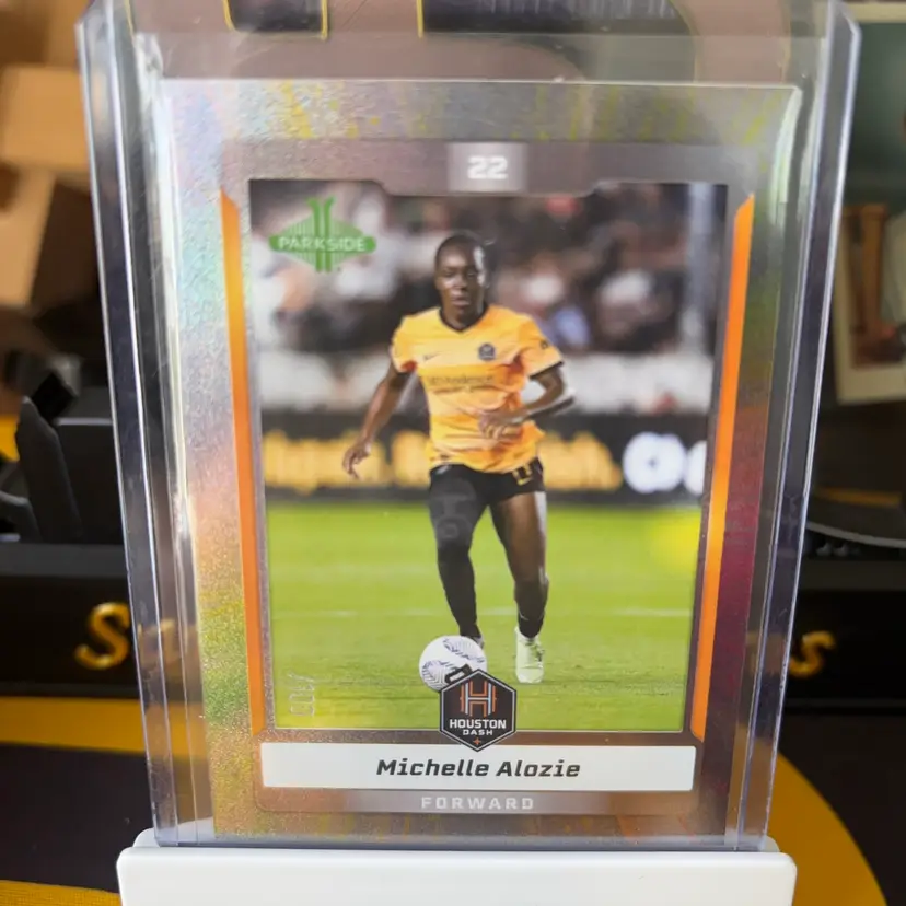 Michelle Alozie, #173, Houston Dash, 2025 Parkside NWSL Collection - Shimmer, /100, Soccer Card