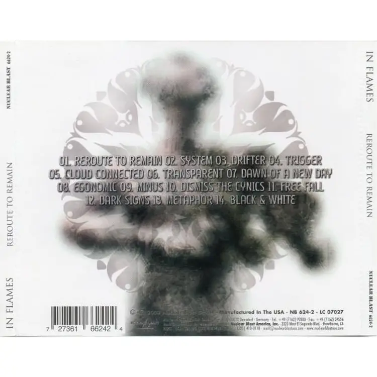 Reroute to Remain
In Flames CD LIKE NEW