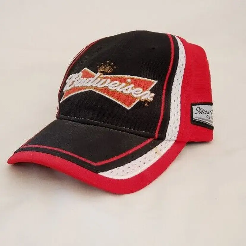 Budweiser Ballcap Hat NASCAR Stewart Haas Racing Kevin Harvick #4
