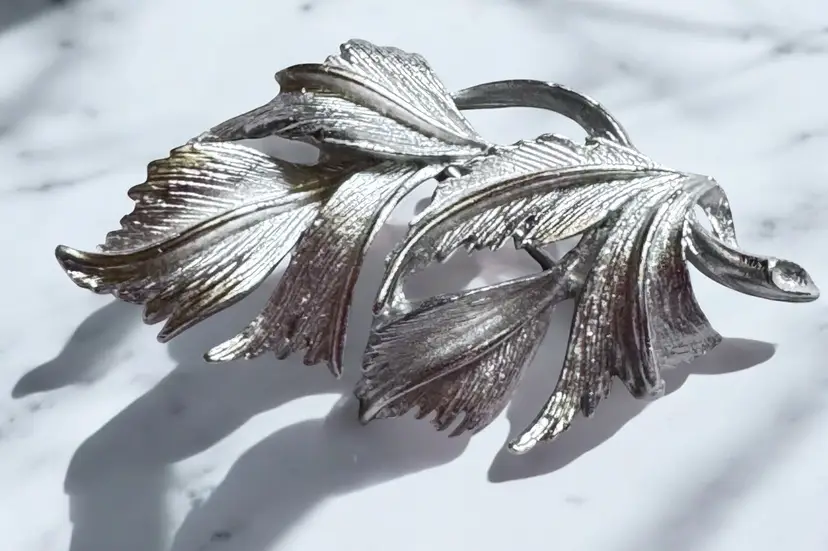 Vintage Celebrity N.Y. Silver Tone Brooch