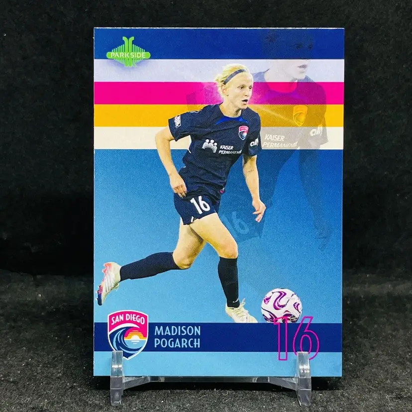 Madison Pogarch San Diego Wave Soccer Card! 2023 Parkside Limited Set NWSL