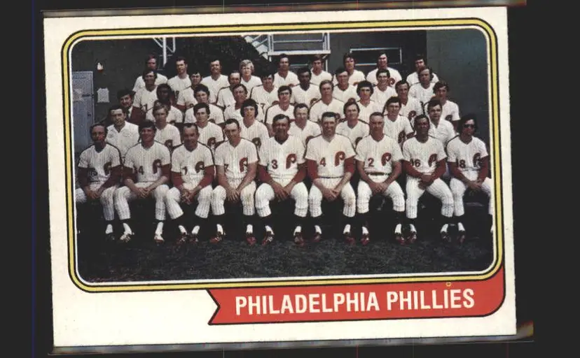 1974 Topps #383 Philadelphia Phillies - (pk5) - Philadelphia Phillies