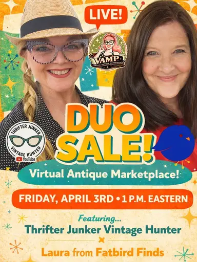 Double The Vintage Duo Sale With TJVH & Fat Bird Finds