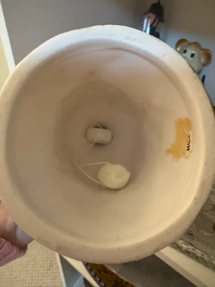 Porcelain Floral Hand Bell