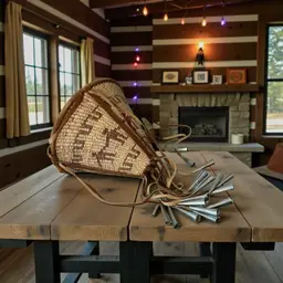 Authentic Apache Traditional Burden Basket