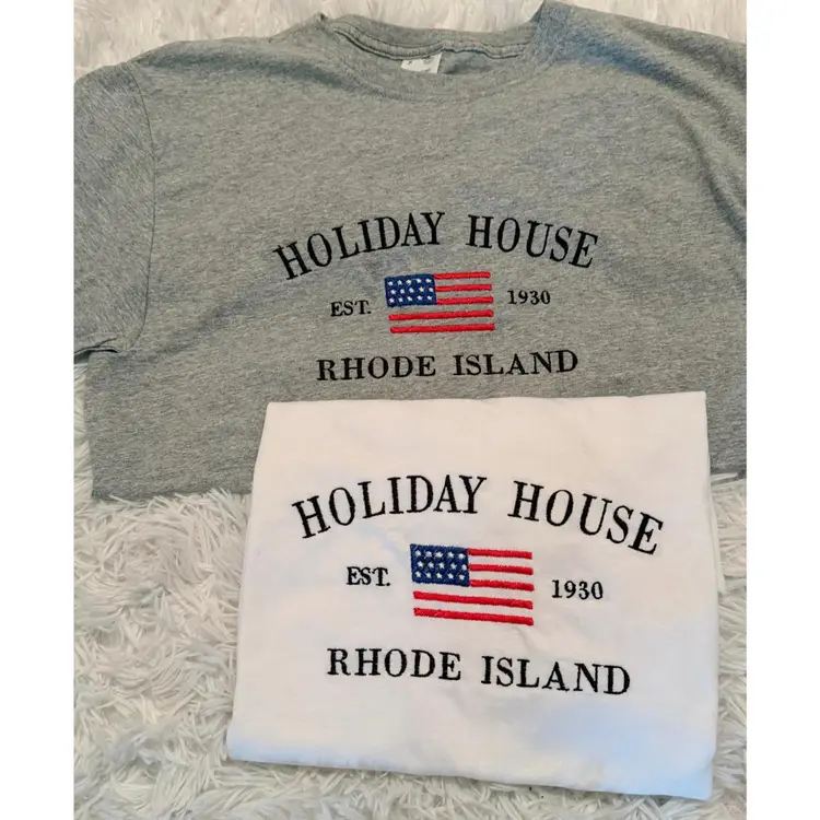 LGAD Holiday House Folklore Embroidered Shirt