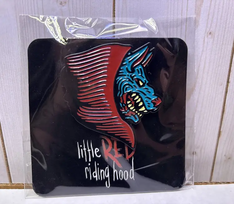 Little Red Riding Hood LOOTFRIGHT Pin Horror Crate NEW Austin James Collection