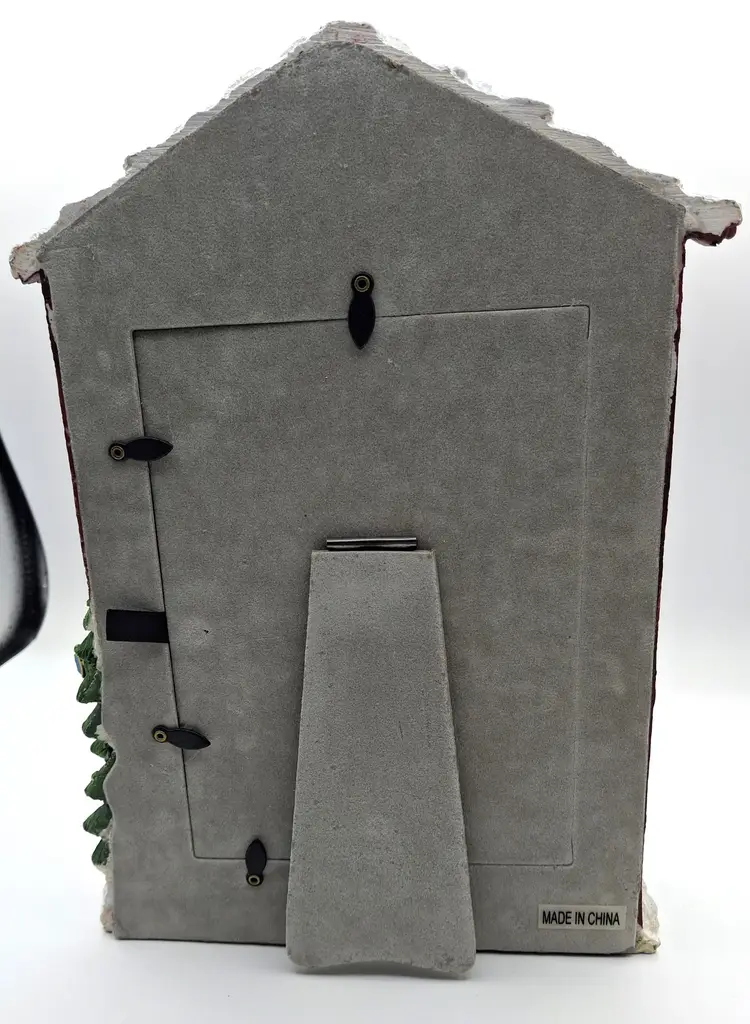 Resin Christmas Picture Frame Fireplace Stockings Tree Toys