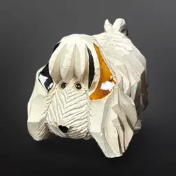 Vintage Artesania Rinconada Spaniel Dog Figurine