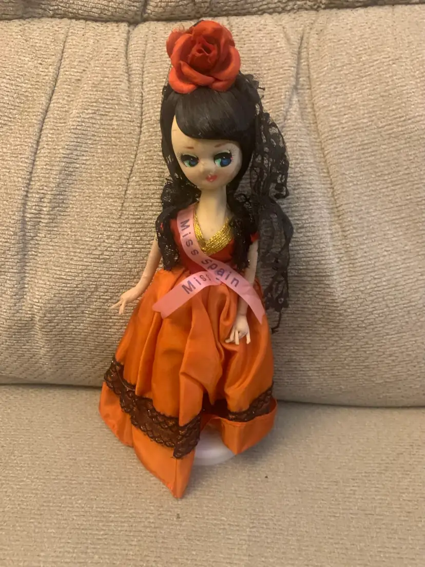 Miss Spain 9 Inch Doll