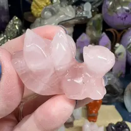 Rose Quartz 9 Tail Fox