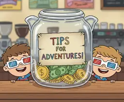 Tip Jar for Helpers Jake and Dean