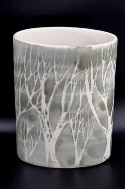 ANDERSEN DESIGN STUDIO Pottery Tree Vase Marked