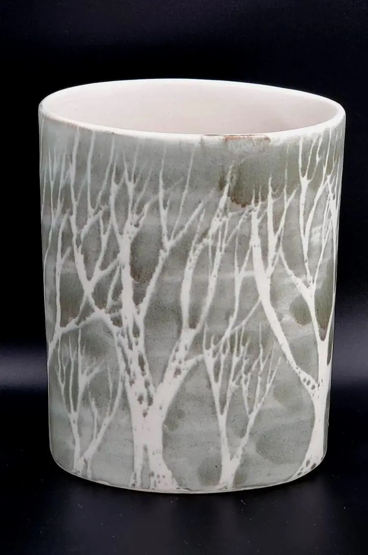 ANDERSEN DESIGN STUDIO Pottery Tree Vase Marked