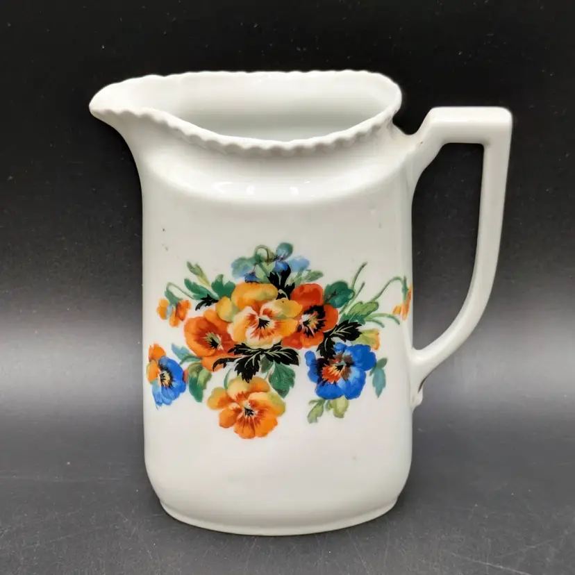 Vintage Victoria Czechoslovakia creamer small pitcher