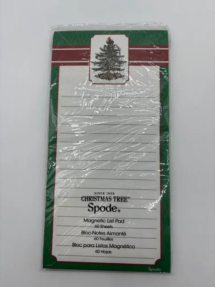 Spode Magnetic List Pad Set Of 2