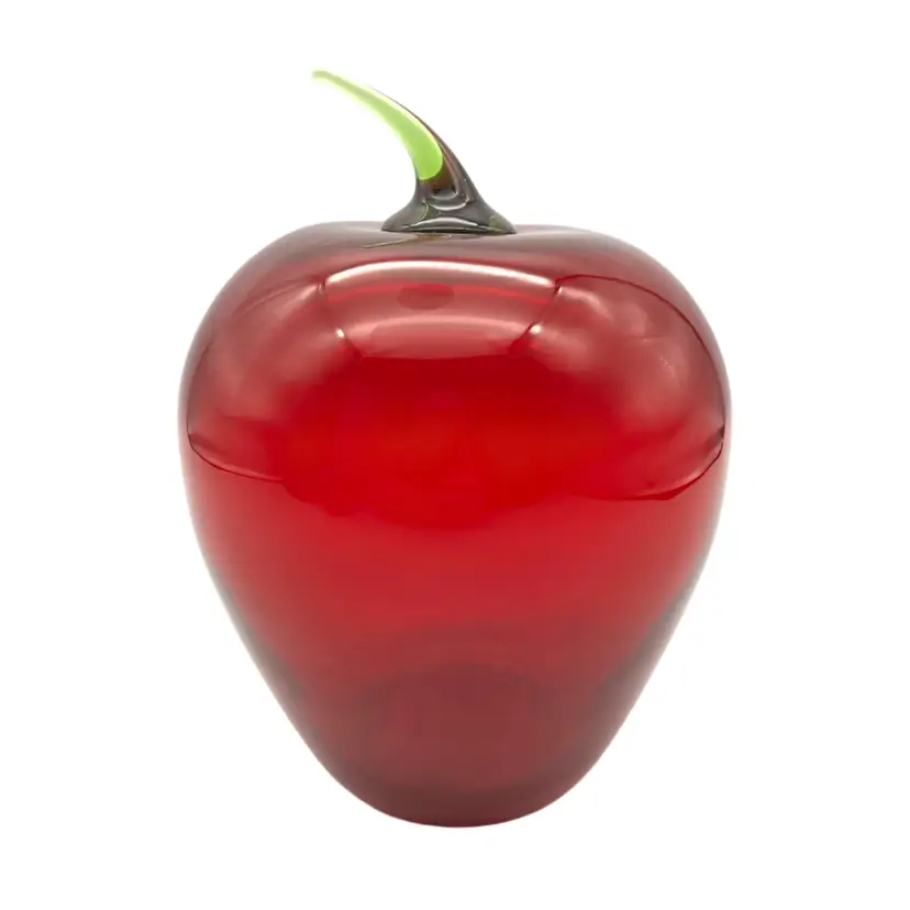 BIN - Large Vintage Viking Apple sculpture Hollow 6.75”
