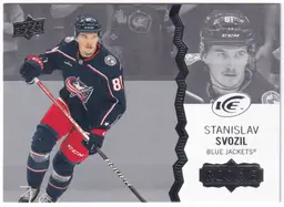 2023-24 Upper Deck Ice #102 Stanislav Svozil RC Columbus Blue Jackets Hockey Card