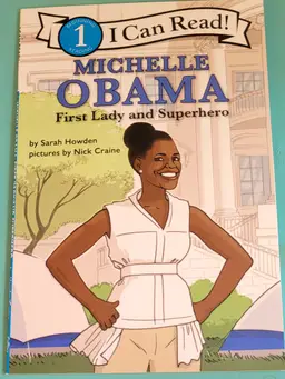 Michelle Obama Firat Lady And Super Hero- Paperback