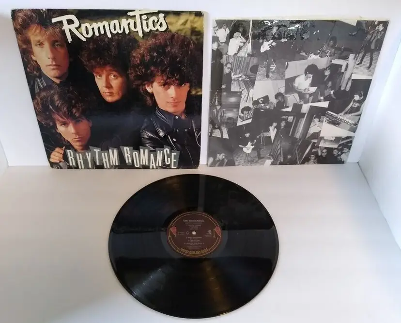 The Romantics Rhythm Romance 1985 Vinyl LP Record Album Power Pop New Wave